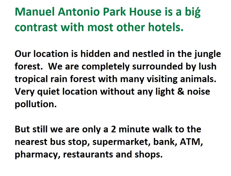 Manuel Antonio Park House